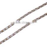 Polyurethane Leather Jewelry Thread Cord Light Brown 3.5mm( 1/8"), 5 M thumbnail-1