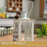 Europe Ocean Style Fish, Starfish, Sailing Boat Cube Glass Candle Holder thumbnail-4