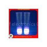 OEM / ODM 280ml PS Ice, Wine, Coffee, Tea Straight LED Flashing Cups