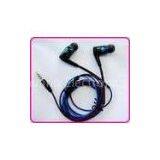 Gold Jack Aluminum Luxury Colorful Cable Metal Earphones For Ipod / Iphone, Mac, Mp3 / Mp4, PC thumbnail-1