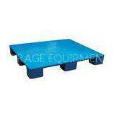 Used Plastic Pallets for Sale Rackable Plastic Nine - Feet Flat Pallet thumbnail-1