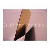 5.0mm Flat Clear First Surface Optical Mirrors With Enhanced Aluminum Coating High Reflection