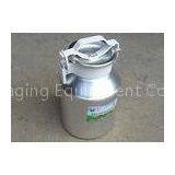 10L Portable Aluminum Milk Can For Transporting Milk With Lid / Cover thumbnail-1