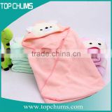2015 Wholesale custom designs bamboo terry baby bibs with cute pattern free