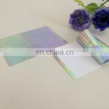 Self-adhesive Removable Radium Laser Sticker Stress Convex Sticker Customized thumbnail-5