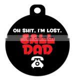 Custom Cheap Metal Pet ID Sublimation Dog Tag thumbnail-2