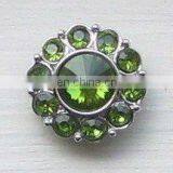2013 Fashion Metal Sparkly Rhinestone Button