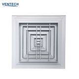 HVAC Aluminum Square Ceiling Diffuser Vent thumbnail-3