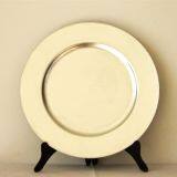 Plastic Charger Plate,christmas Decoration Plate Charger Plate Made in China YF-60015 thumbnail-2