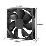 120mmx25mm 12025 2pin 12V DC Brushless PC Case CPU Cooler Cooling Fan thumbnail-4