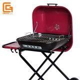 Red Outdoor Brazilian Folding Square Charcoal Grill Argentine Foldable Bbq Hamburger Grill thumbnail-4
