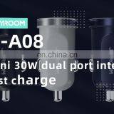 JOYROOM Dual Usb Car Charger pd Adapter Current Car Charger Converter 20w 18W for Iphone12 thumbnail-1