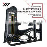 Wholesales Price YW-1766 Double Functional Gym Fitness Equipment Chest Press & Shoulder Press Machine thumbnail-3