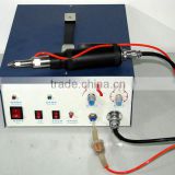 China Supplier ultrasonic hot fix rhinestone setting machine; Automatic rhinestone setting machine