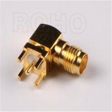 Right Angle RF Coaxial SMA Jack Female Connector for PCB Mount thumbnail-2