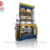 2-position shrinkless hot tube expanding machine with clamping fixture