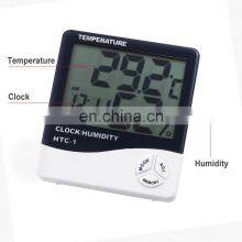 HTC-1 Digital LCD Electronic Thermometer Humidity Meter Hygrometer Weather Station Indoor With Alarm Clock thumbnail-2
