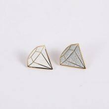 Diamond Glitter Enamel Pin Custom