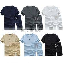 Organic t Shirt Mens Compression Shirt Set Pant Shirt New Style