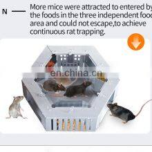 Metal Rat Rodent Control Reusable Live Catch Mouse Trap Cage thumbnail-4
