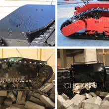 880T Enhance Rubber Tank Tracks Chassis Inspection Climbing Stairs Robot thumbnail-3