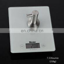 304 Stainless Steel Wall Mount Bathroom Accessories Single Robe Coat Clothing Towel Wall Hooks thumbnail-4