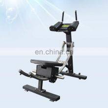 Abs Coaster Swing Commercial Gym Machine Club Stainless Steel Plate Loaded Abdominal Crunch Machine