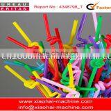 2016 HAS VIDEO 6mm 8mm 13mm Straight And Flexible Extendable Plastic Drinking Straw Making Machine For Milk,Juice,Coffee Stir Quality Choice thumbnail-2