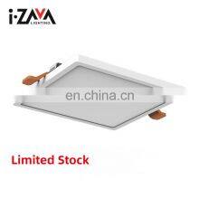 High Lumen Slim Ceiling Recessed Mounted Aluminum Round Square 6W 15W 20W LED Panel thumbnail-3
