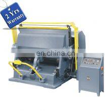 ML1600 Industrial Manual Feed Paper Die Cutting and Ceasing Machine, Pizza Box Flatbed Plate Punching Machine Press