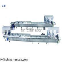 L1000T Automatic Horizontal Lifting Type 2 Lines Flow Crisp Cereal Bar Feeding and Snack Packing Machine Line thumbnail-1