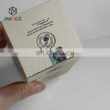 Stock Design 3D Laser Security Hologram Anti-fake Label With QR/ Brand Logo/ Scratch Code Printing thumbnail-3