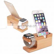 Популярный товар на Amazon: многофункциональный универсальный держатель для мобильного телефона для кухни, настольный подставка из дерева thumbnail-1