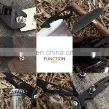 All Black Adjustable Wrench for Outdoor Multi-purpose Combination Tool Wrench With Light Attached thumbnail-5