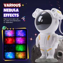 Galaxy Night Light Projector With Remote Control 360°Rotatable Nebula Projector Usb Astronaut Led Lamp For Room Decoration thumbnail-2