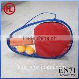 Table Tennis Set/table Tennis Racket/ Ping Pong Racket Zipper Double Compartment Cheap Pingpong Racket Bag for Package