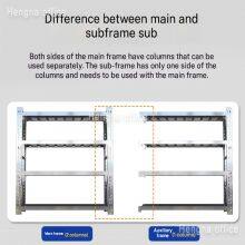 Rust Proof Boltless Greenhouse Shelving Unit | Adjustable Expandable Metal Rack | For Agricultural Tools thumbnail-5