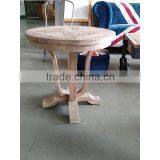 RE-1623 Reclaimed Rough Wood Top Furniture Rustic Coffee Table thumbnail-6