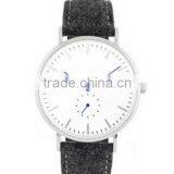 2016 Latest New Hot Selling Unusual Unisex Ronda Movement Tweed Watch thumbnail-2