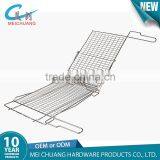 Wire Bbq Grill Fish Rack Basket thumbnail-4