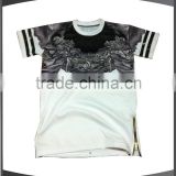 Fashion polyester dri fit men sublimation t shirt BI-3088