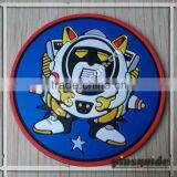 2014 Kitchen Accessories Robot Printed PVC Coasters For Promotion thumbnail-1