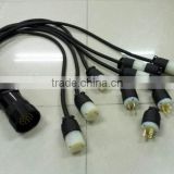 electrical power juntion cable for amplifiers