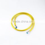 Gold Color PVC Plumbing 150CM Shower Hose with Brass Nut, X18015G