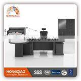 MT-32 Glass Table Wood Pvc Office Table Office Desk Set Executive Office Desk