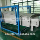 Zeolite large capacity linear vibrating screen