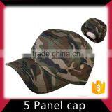 High Capability Discount 5 Panel Hat With 100% Cotton Fabric thumbnail-5