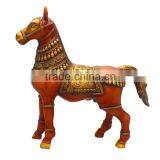 Brass Horse Showpiece 21" thumbnail-2