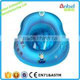 Blue&Orange Inflatable Baby Seat Baby Seat Float for Swimming Ring thumbnail-3
