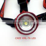 Poppas T85 Xml-t6 10W 3AA Battery Operated Zoom Ultra Bright Headlamp thumbnail-3